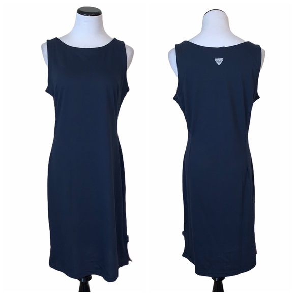 Columbia Dresses & Skirts - Columbia PFG navy blue sleeveless shift dress